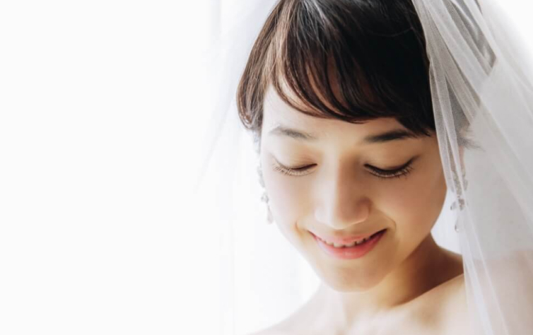 花嫁さまのキレイを演出